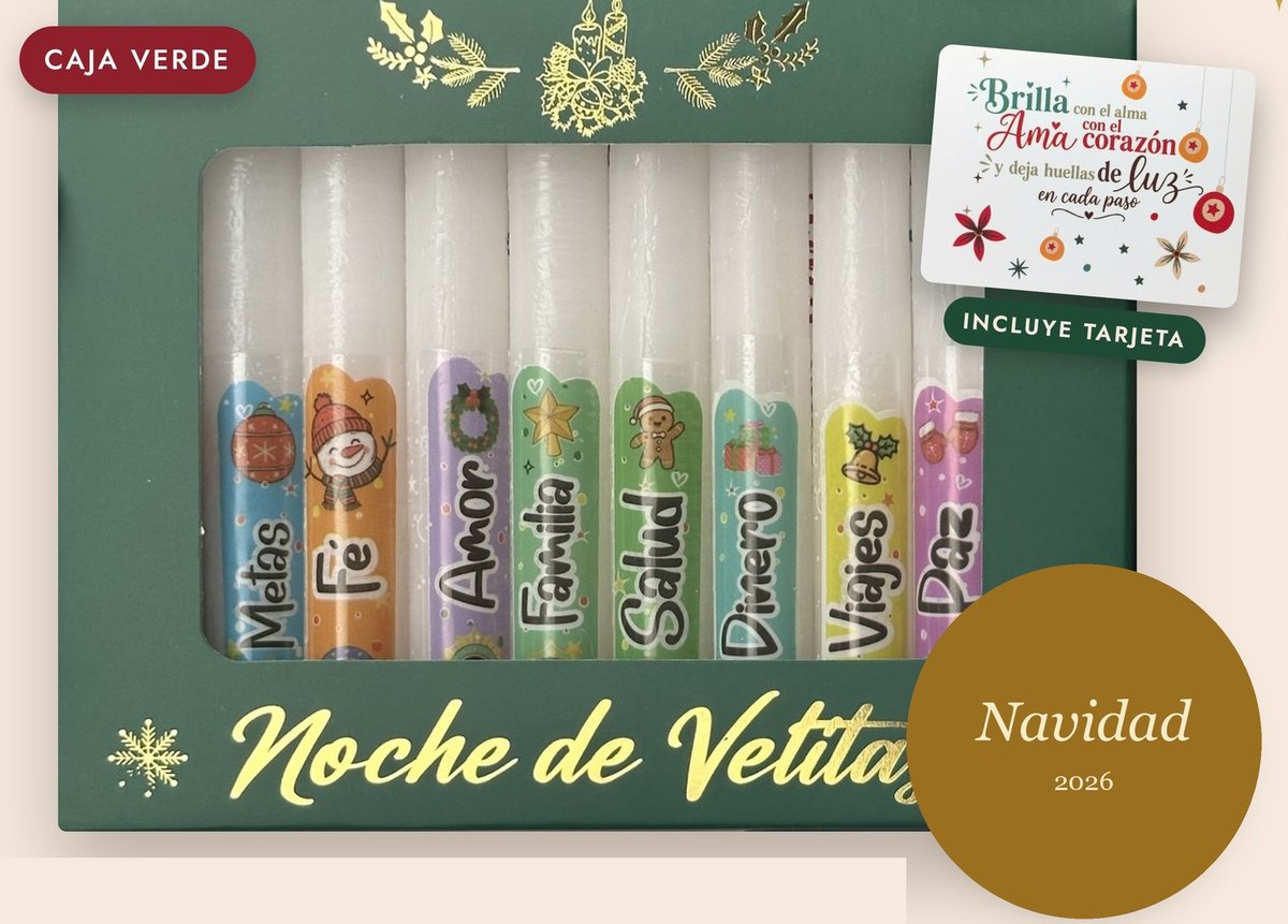 Noche de Velitas · Navidad animada · Caja verde